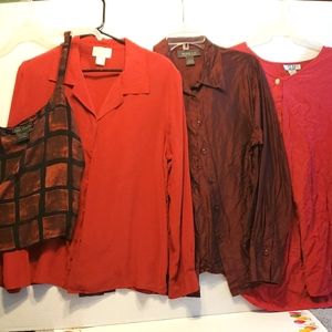 4 for $15! 100% Silk Shirts